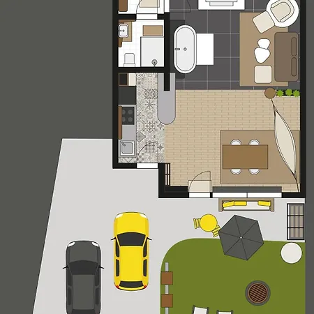 Appartamento Eulenschlupf Wellnesswohnung Schwarzwald Mit Sauna, Homekino & Hot Tub Nahe Schweiz Fuer Paare *